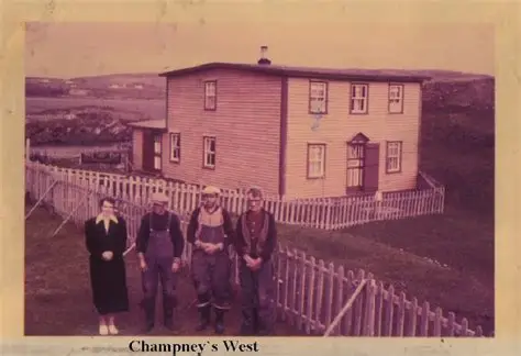Historic photograph of the original Heritage House